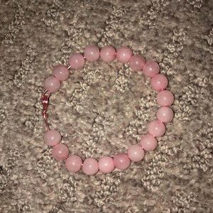 BRAND NEW handmade rose quartz wire bracelet